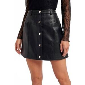 NEW BLUIVY mylie a-line skirt in black